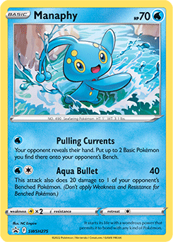 SWSH275 Manaphy - Black Star Promo - Pokemon Card
